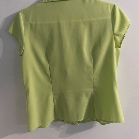 Worthington Separates Lime Blouse and Lime and Pink Floral Skirt - Picture 8 of 8